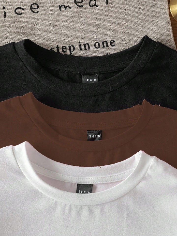 Tricou SHEIN, mix culori