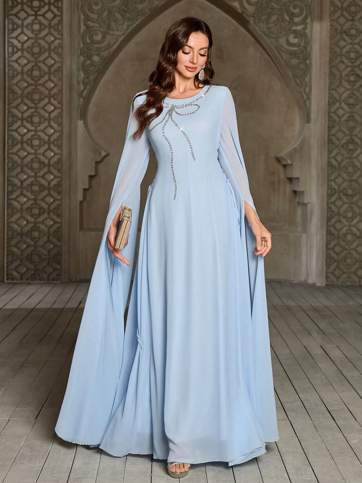 Rochie de ocazie SHEIN, albastru