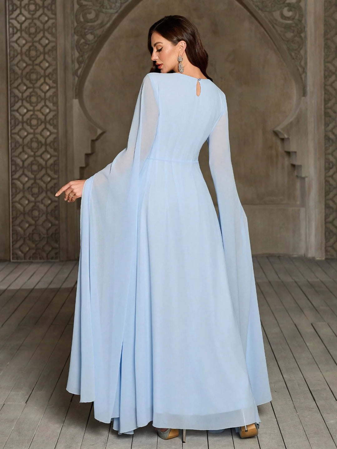 Rochie de ocazie SHEIN, albastru