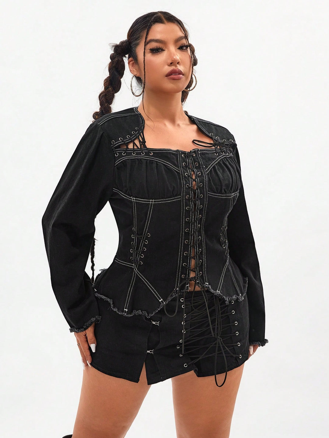 Jachetă SHEIN, negru