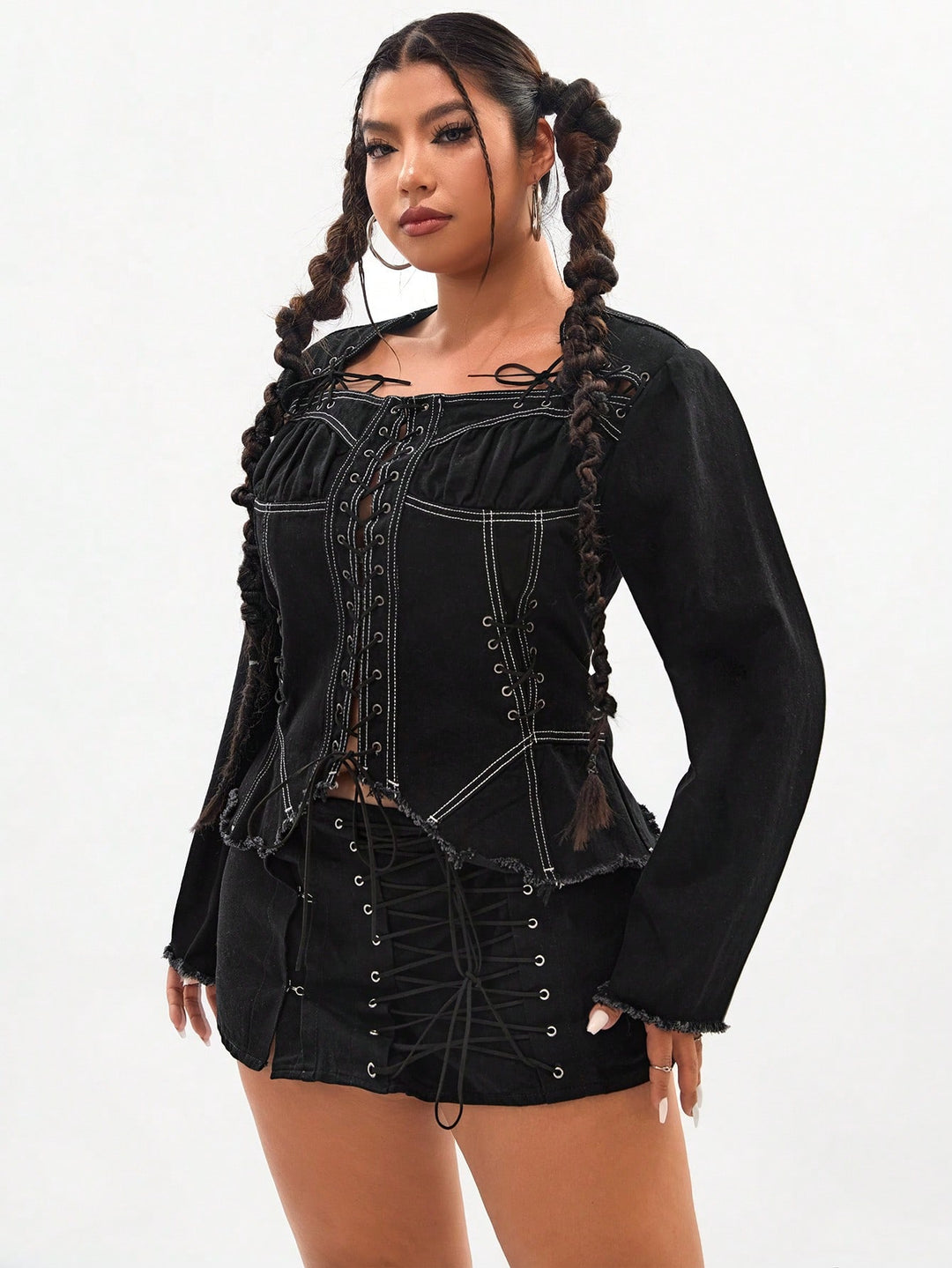 Jachetă SHEIN, negru