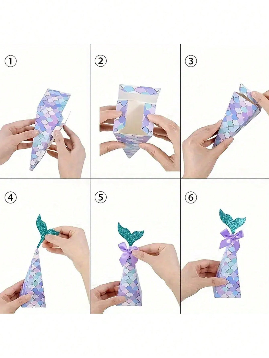 Cutii de cadou SHEIN, mix culori