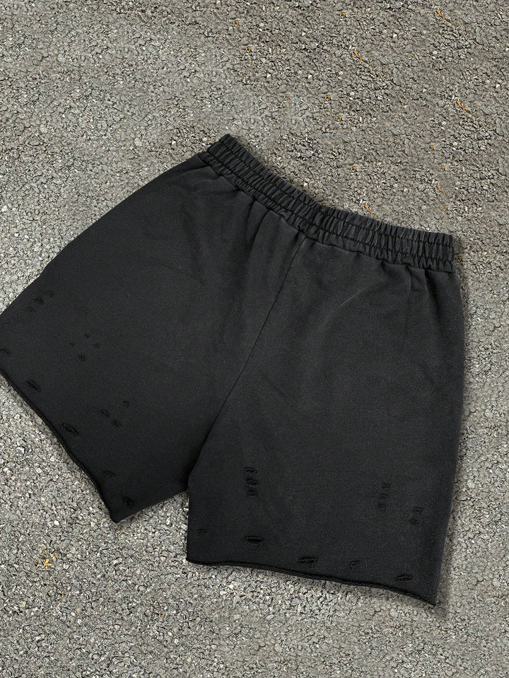 Pantaloni scurți SHEIN, negru