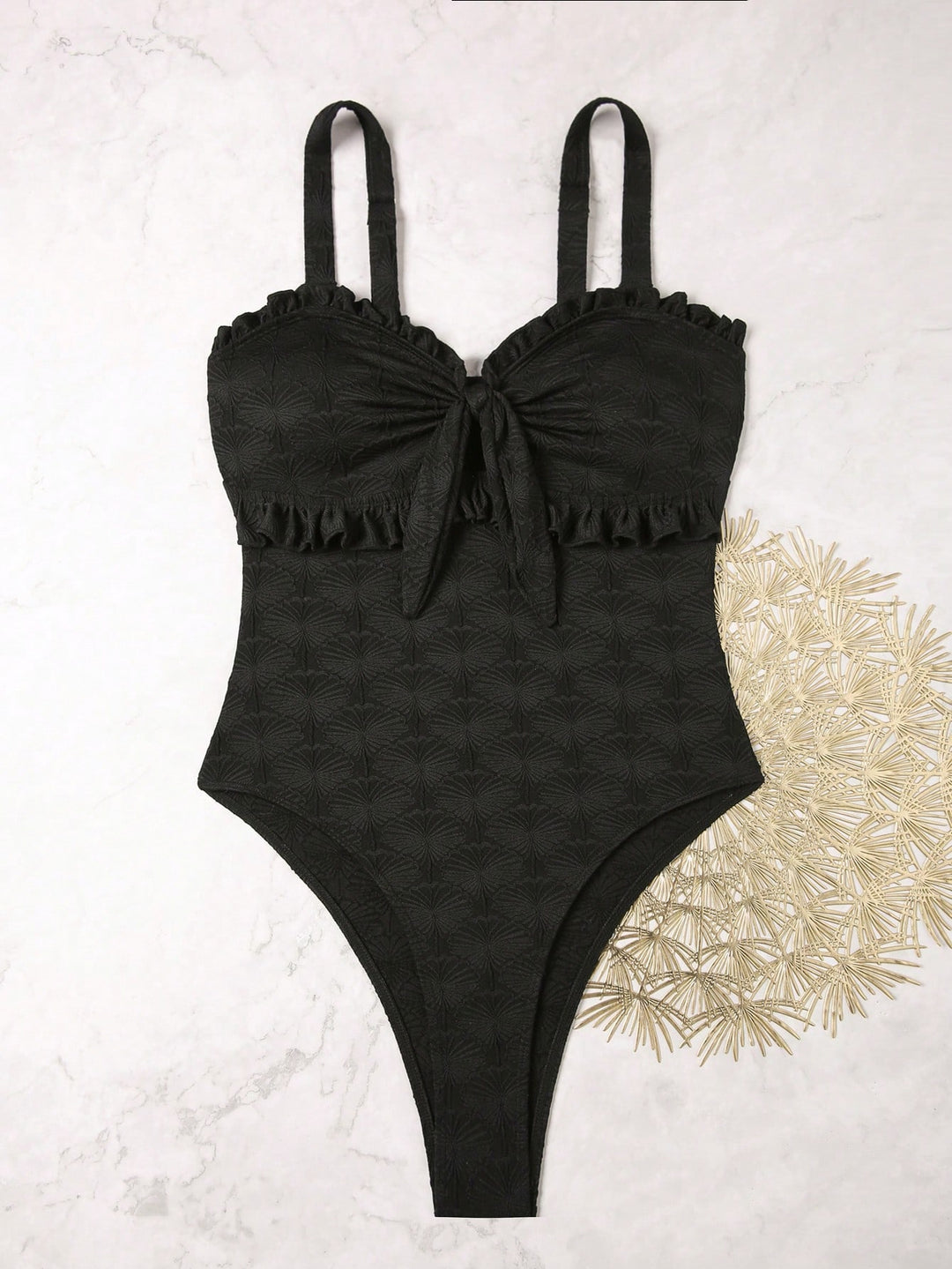 Costum de baie întreg SHEIN, negru