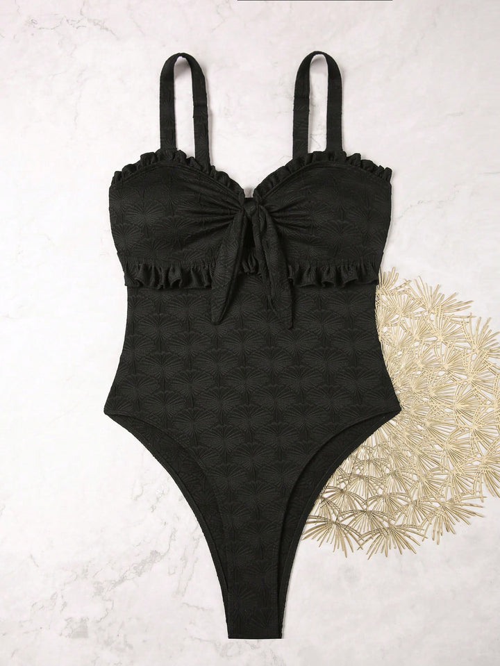 Costum de baie întreg SHEIN, negru