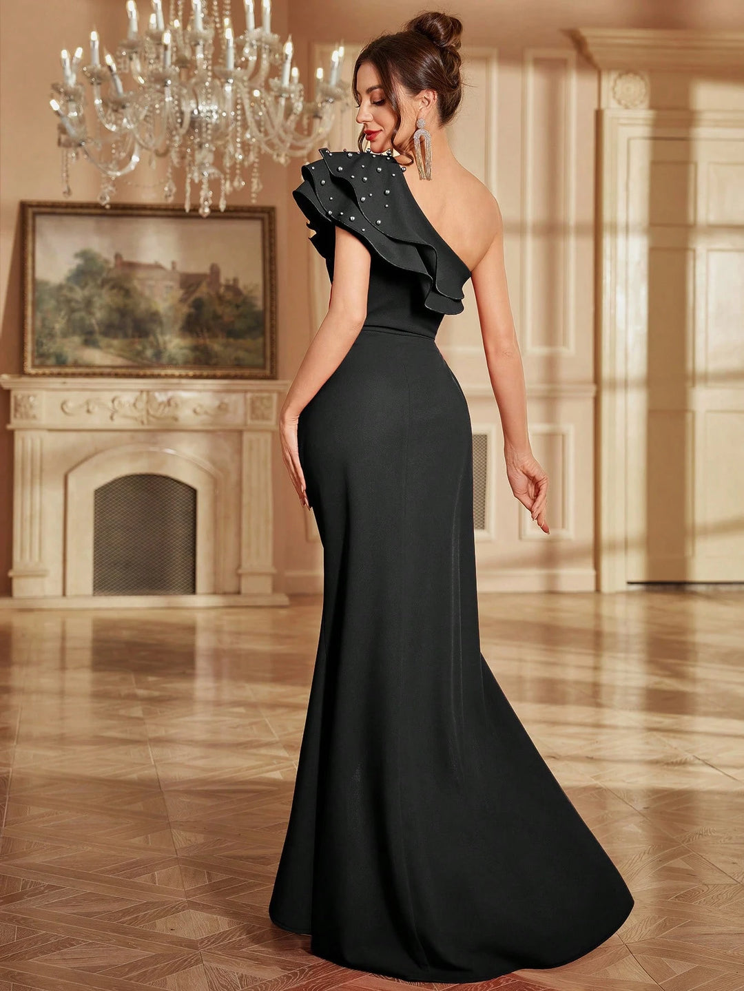Rochie maxi SHEIN, negru