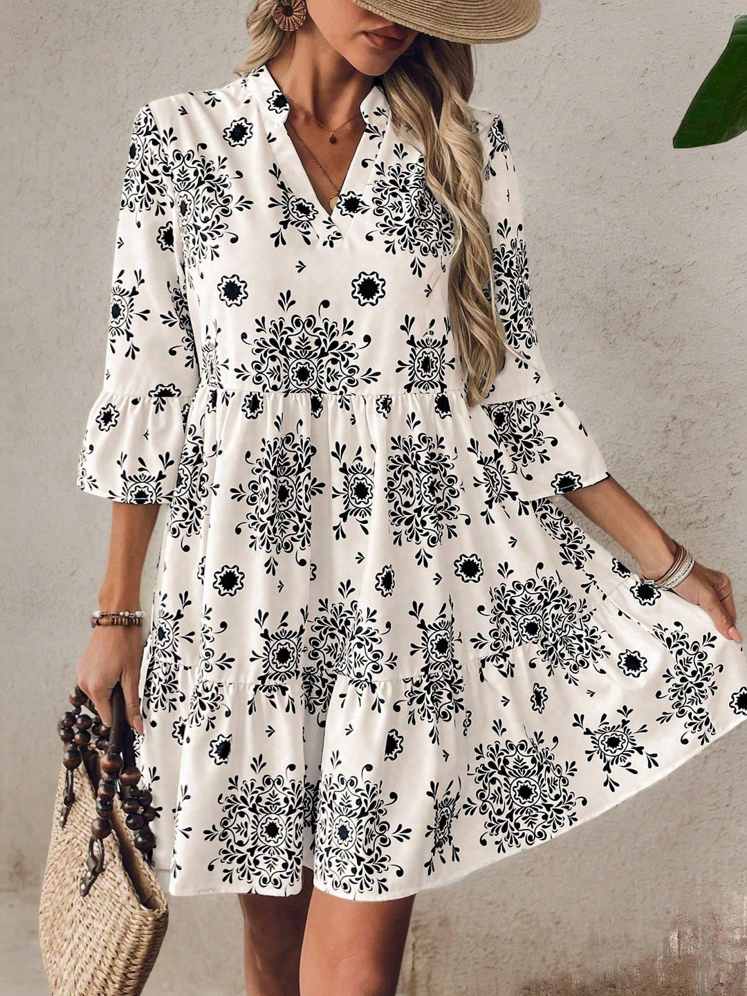 Rochie midi SHEIN, negru