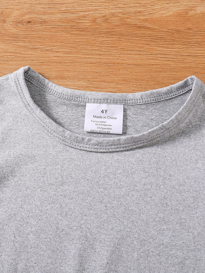 Tricou SHEIN, gri