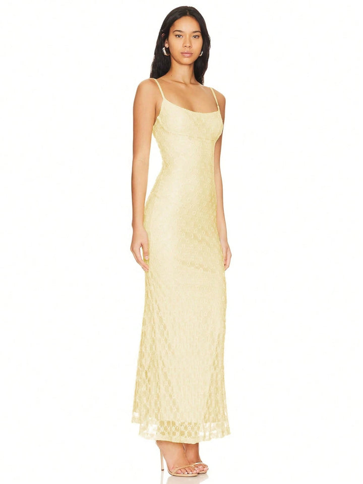 Rochie maxi SHEIN, galben