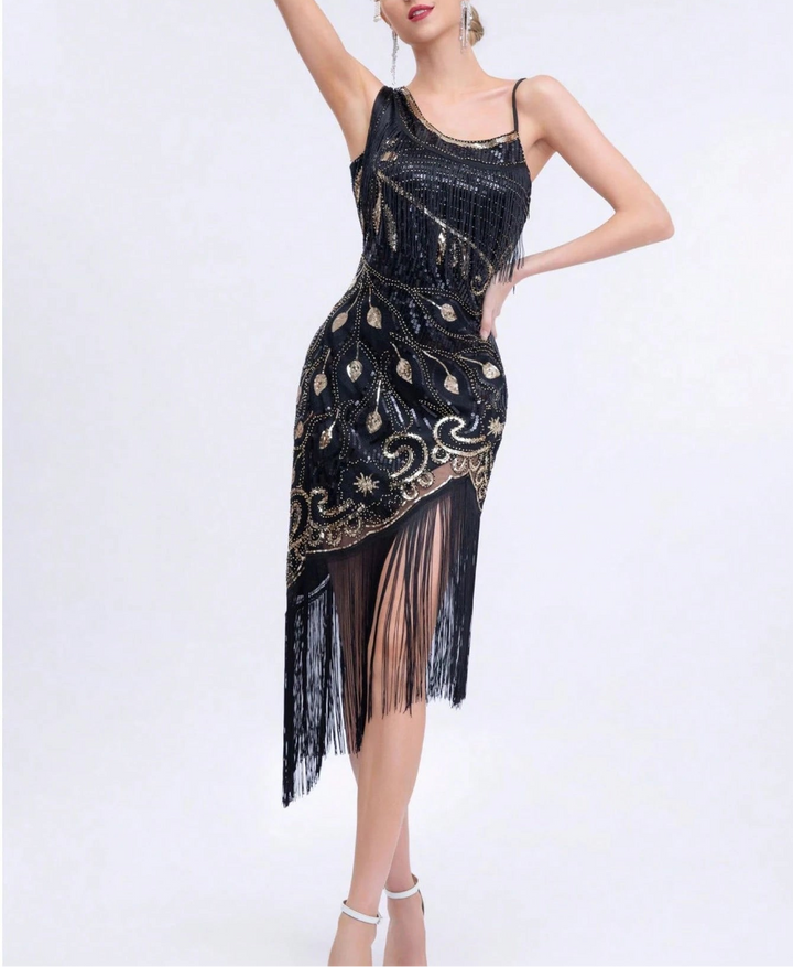 Rochie midi SHEIN, mix culori