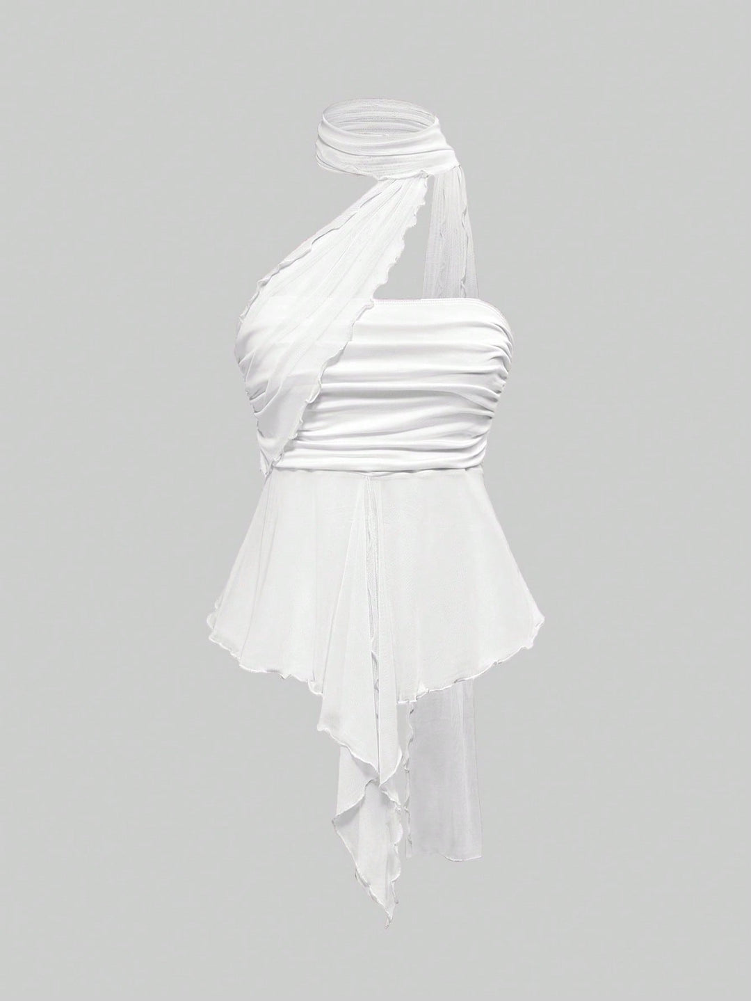 Top SHEIN, alb