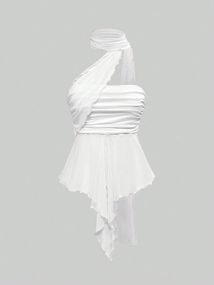 Top SHEIN, alb