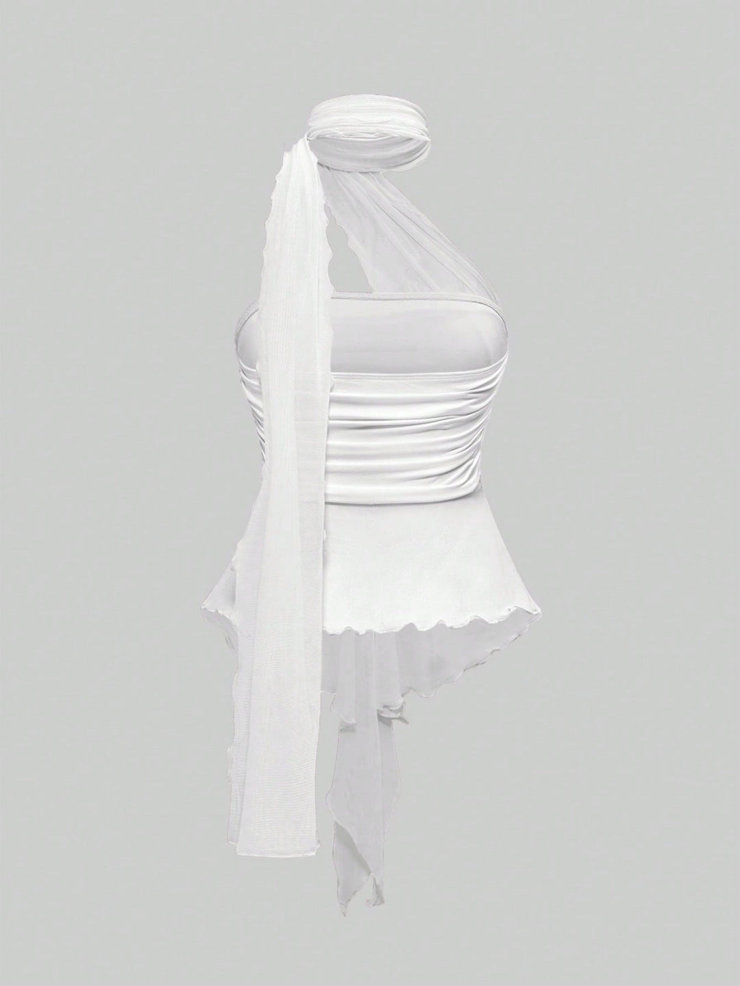 Top SHEIN, alb