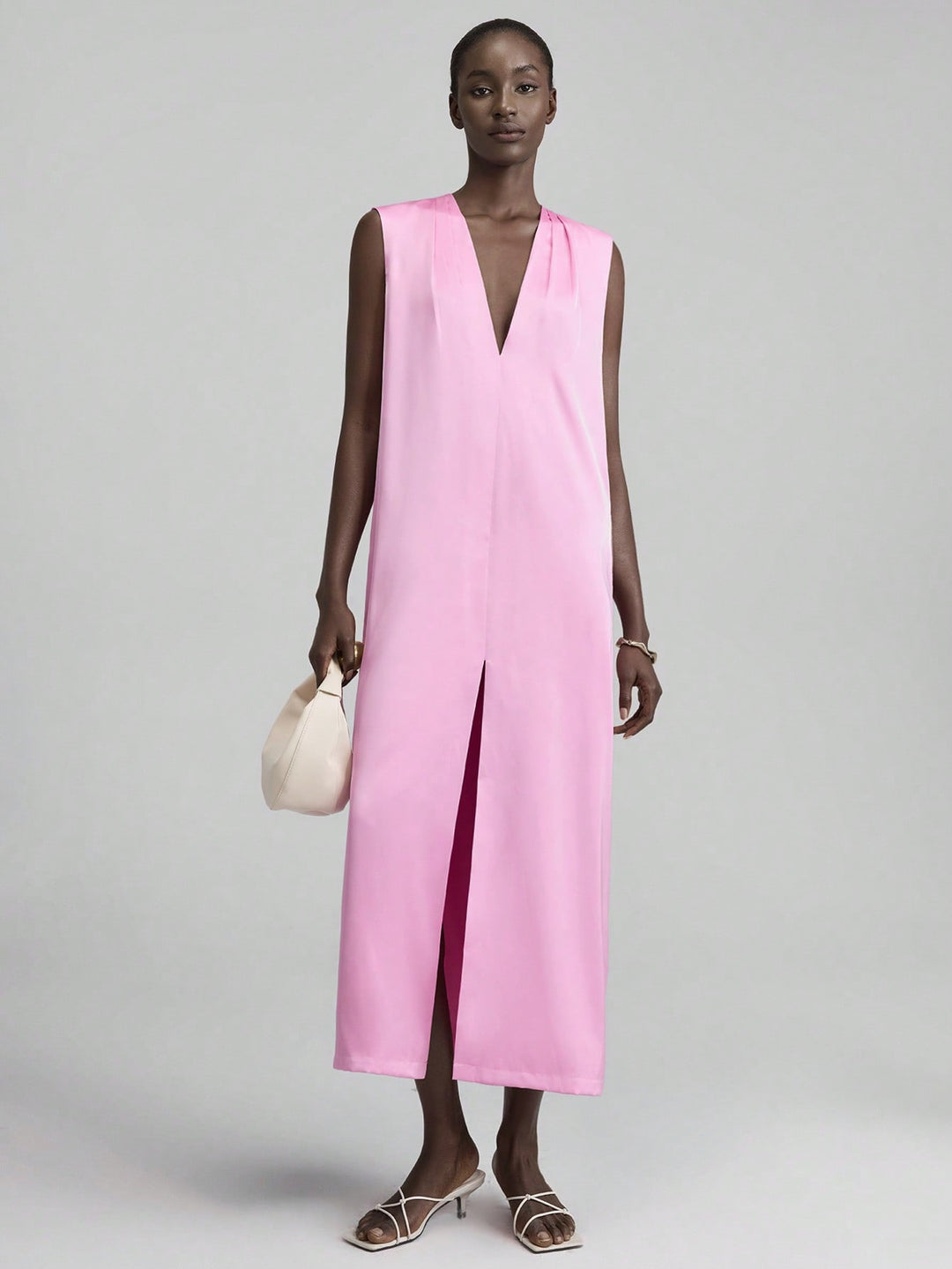 Rochie maxi SHEIN, roz