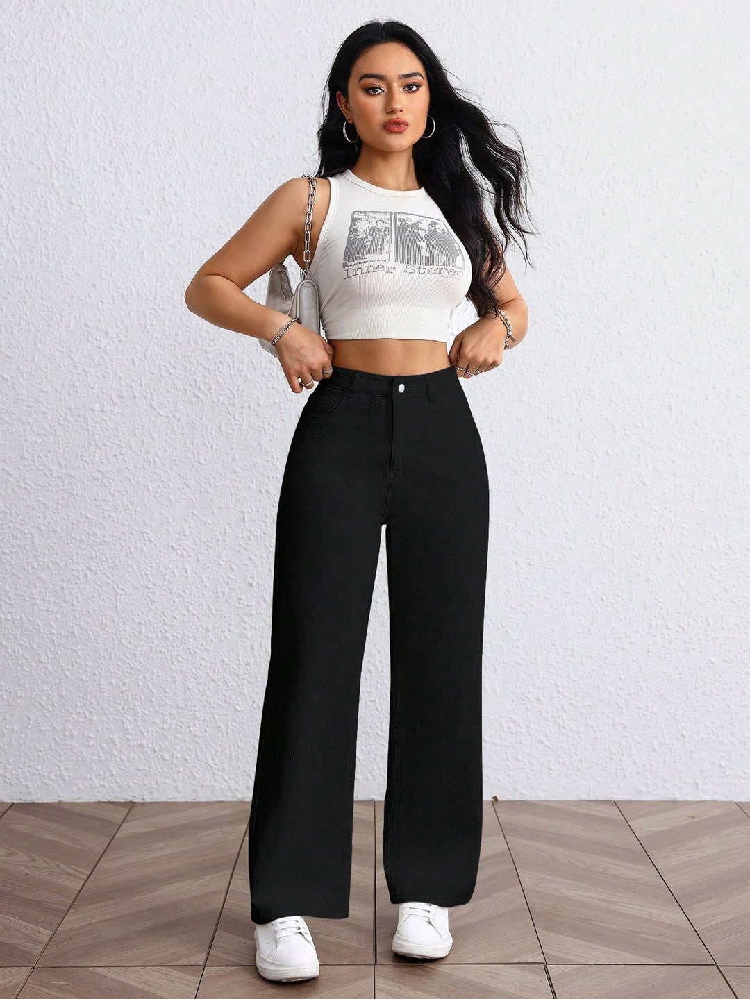 Jeans SHEIN, negru
