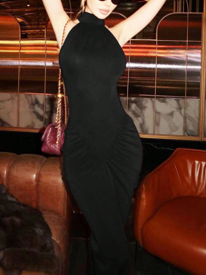 Rochie maxi SHEIN, negru