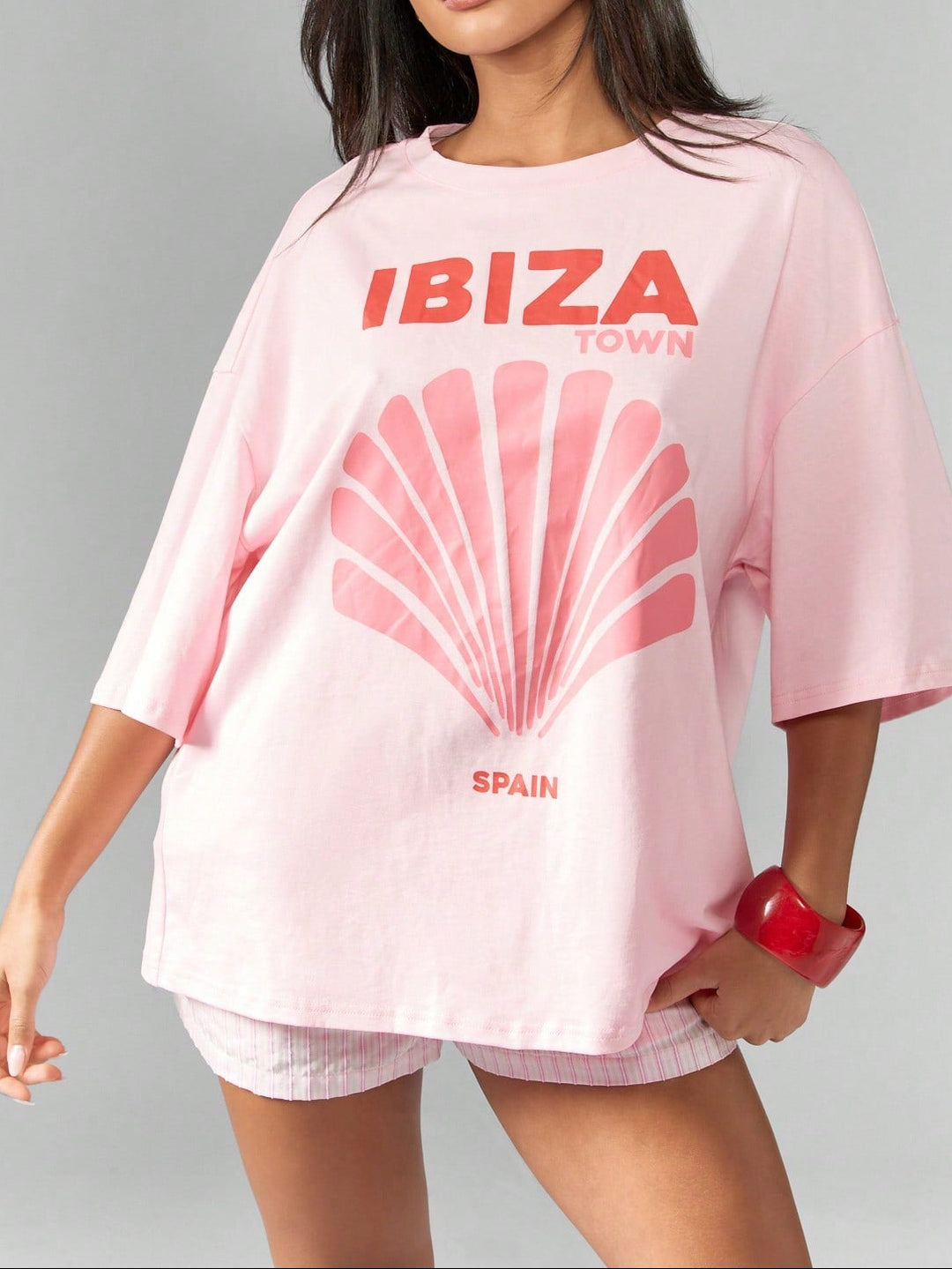 Tricou SHEIN, roz