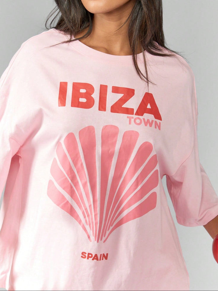 Tricou SHEIN, roz