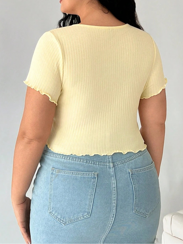Tricou SHEIN, galben
