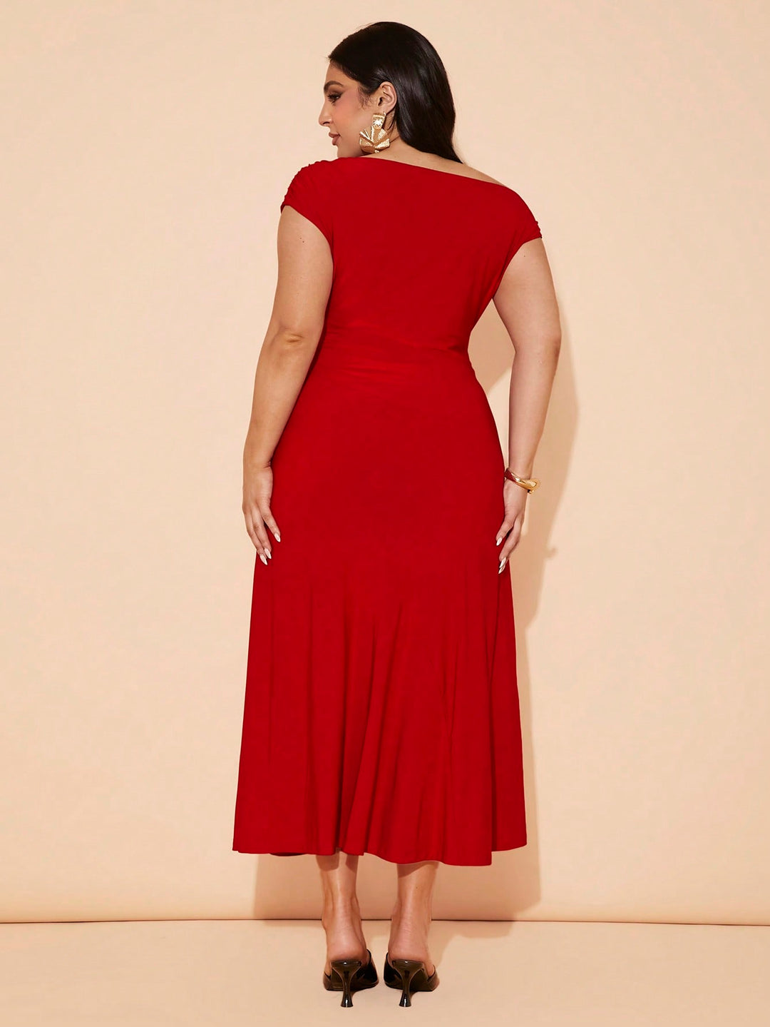 Rochie maxi SHEIN, roșu