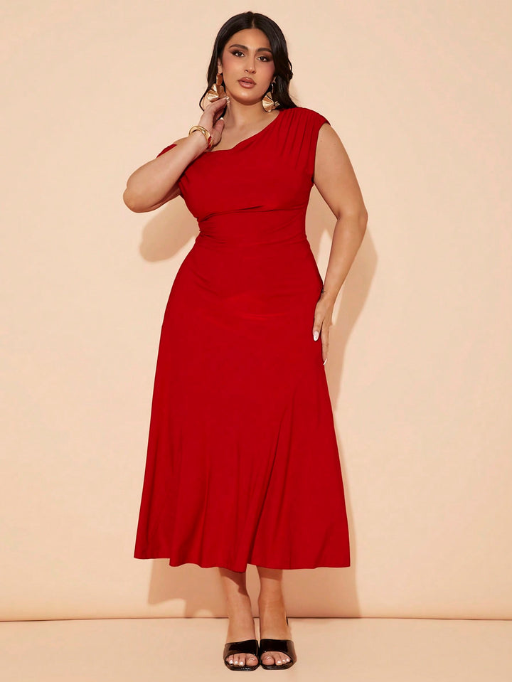 Rochie maxi SHEIN, roșu