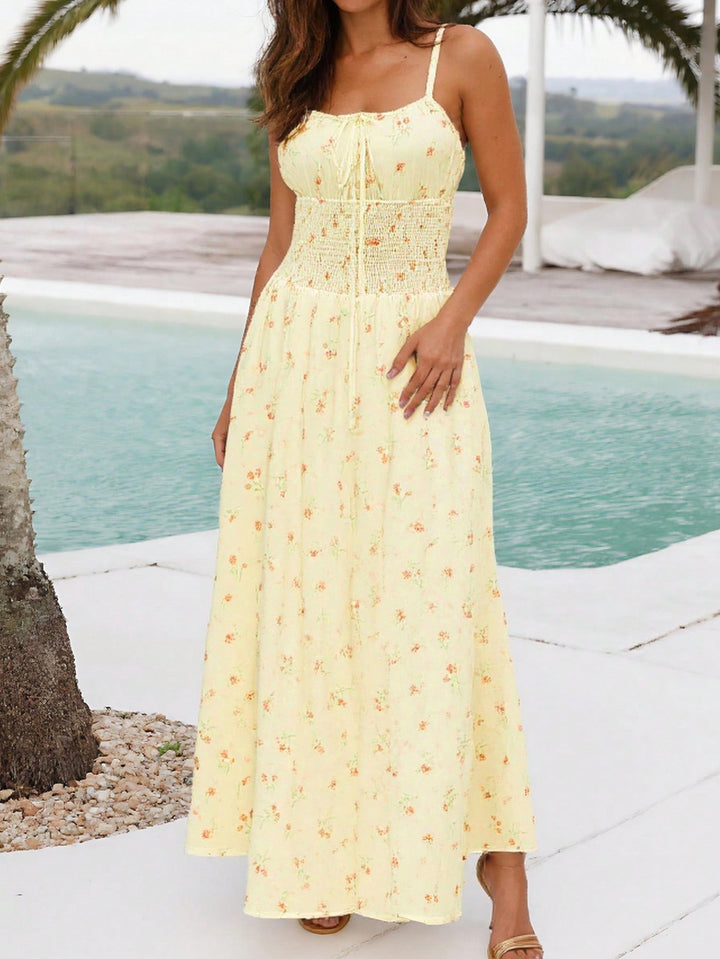 Rochie maxi SHEIN, galben