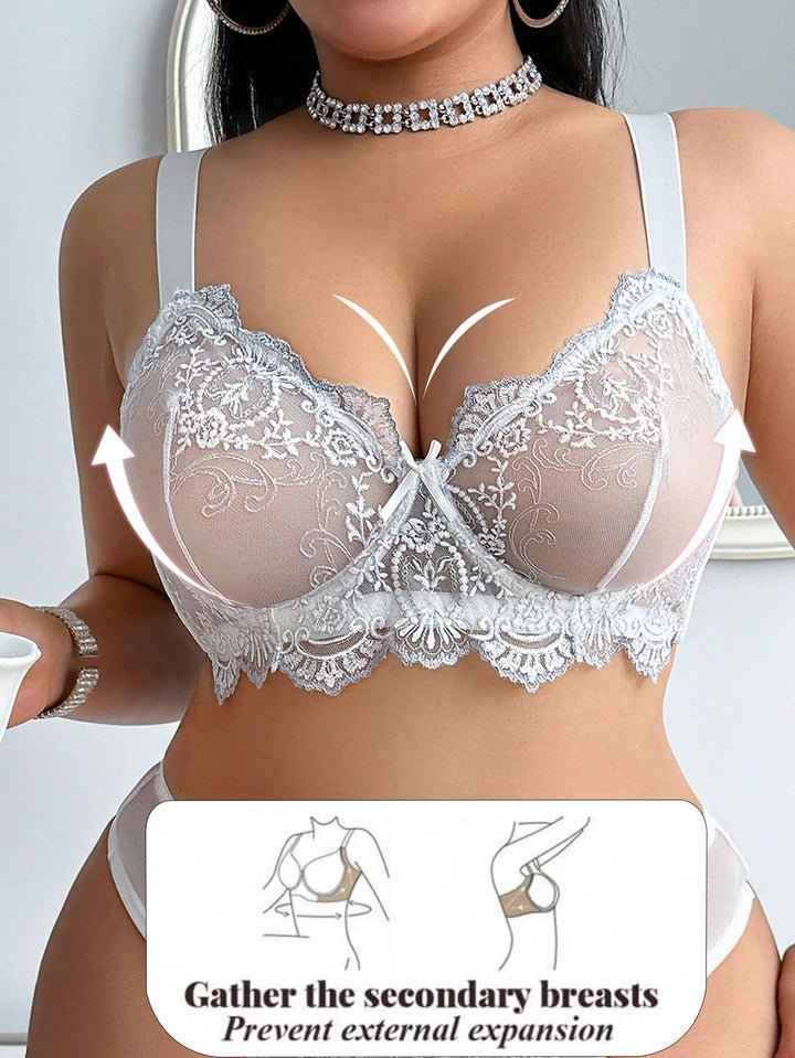 Sutien SHEIN, alb