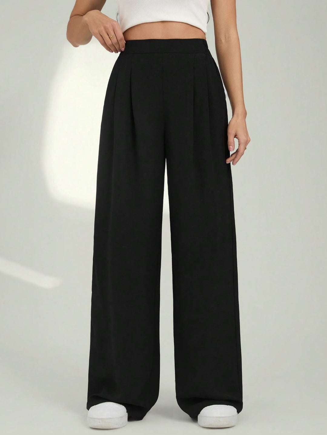 Pantaloni SHEIN, negru