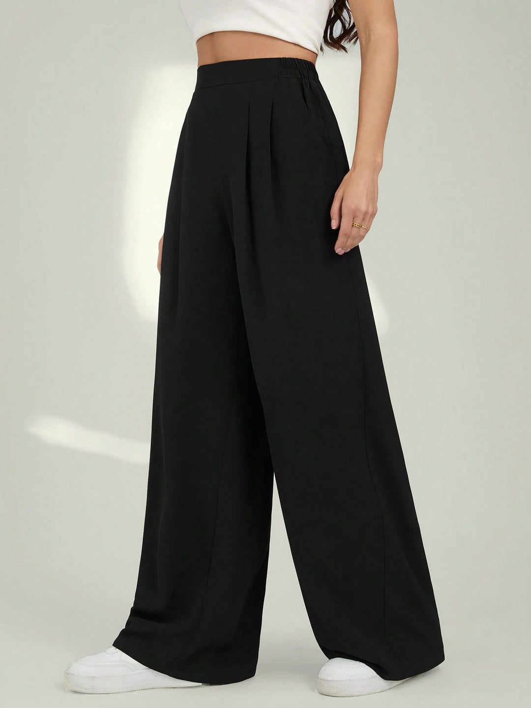 Pantaloni SHEIN, negru
