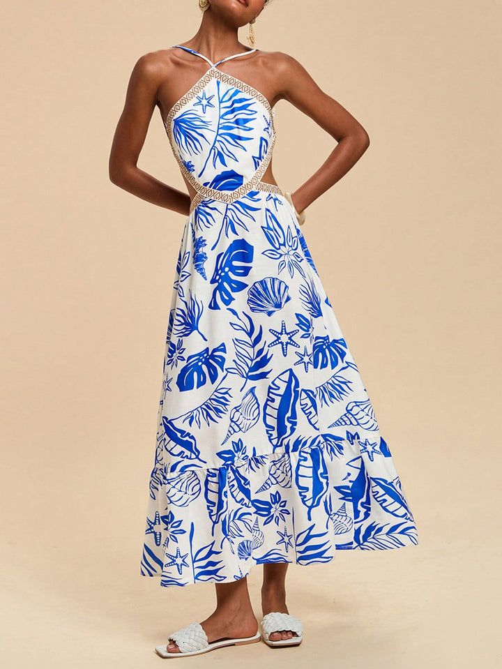 Rochie maxi SHEIN, albastru