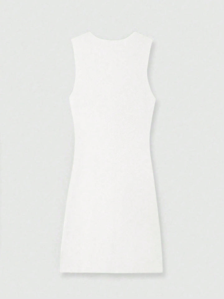 Rochie mini SHEIN, alb