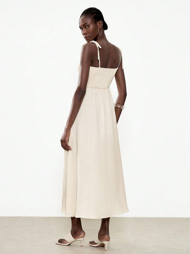 Rochie maxi SHEIN, alb