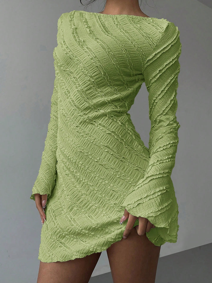 Rochie mini SHEIN, verde