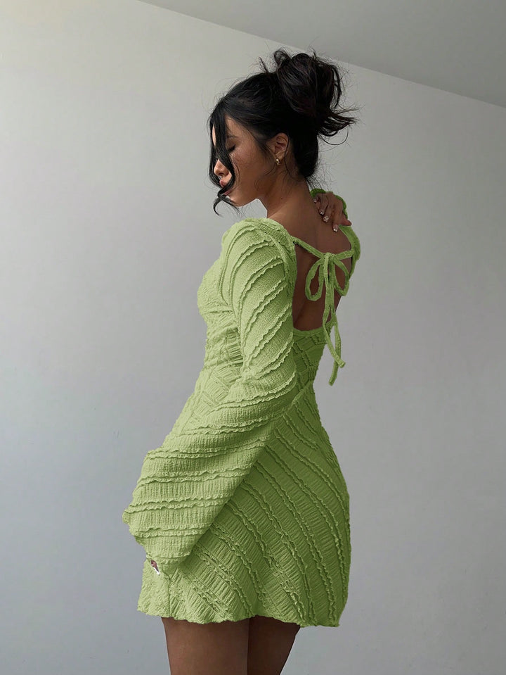 Rochie mini SHEIN, verde