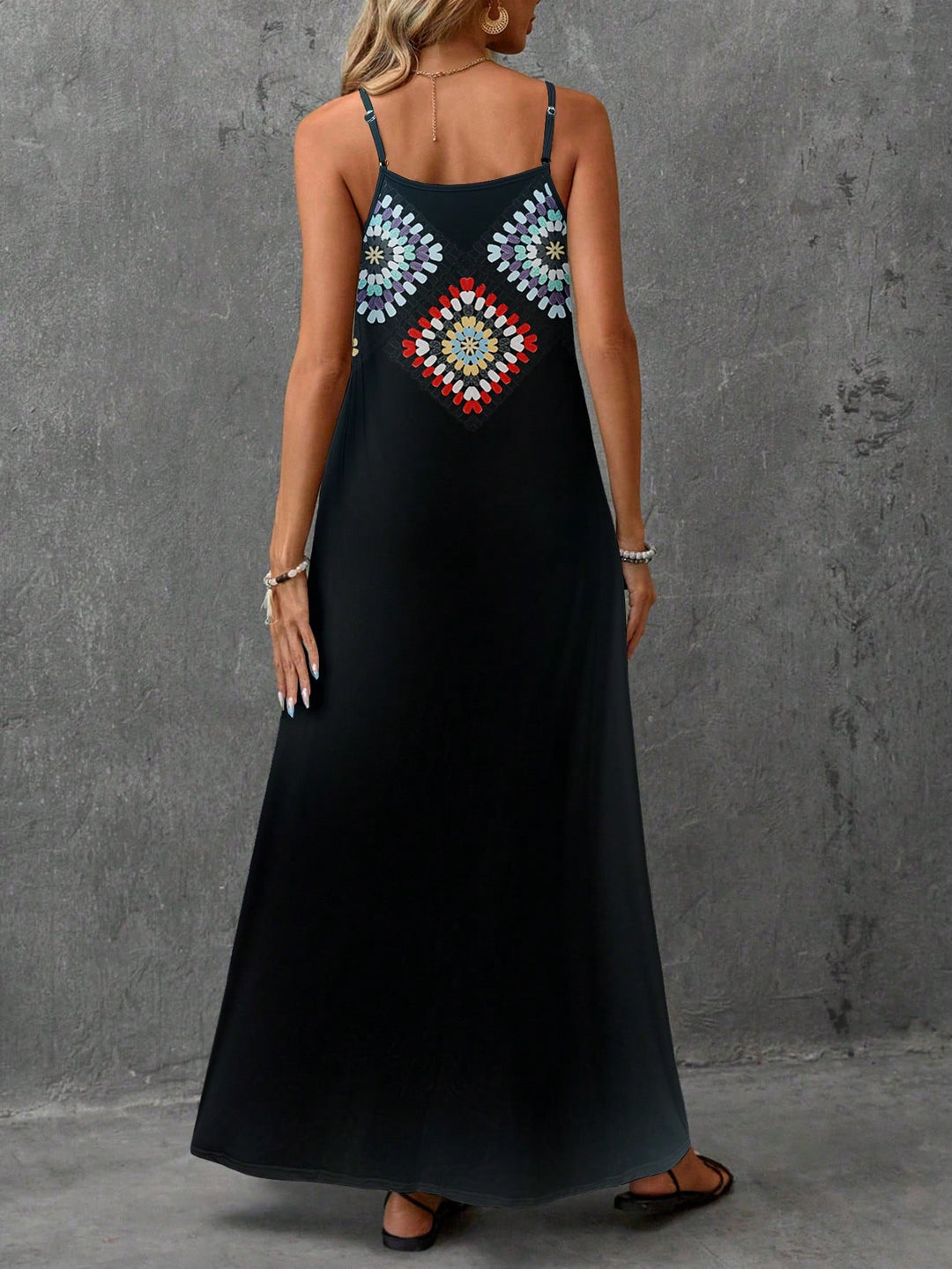 Rochie maxi SHEIN, mix culori