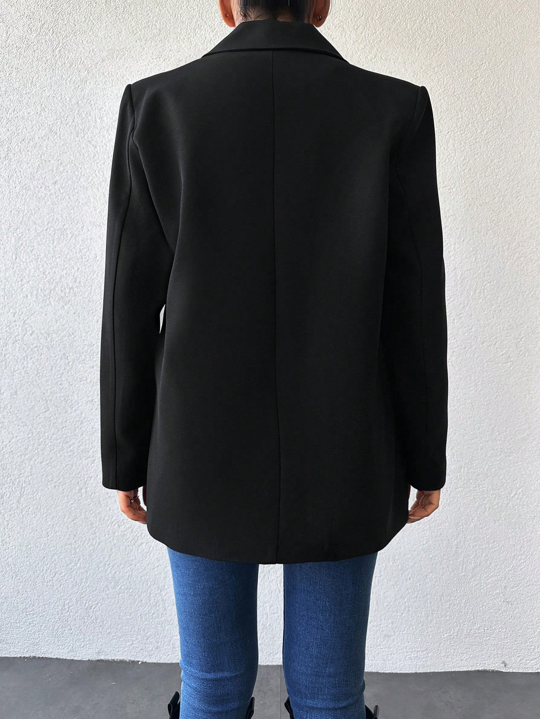 Sacou SHEIN, negru