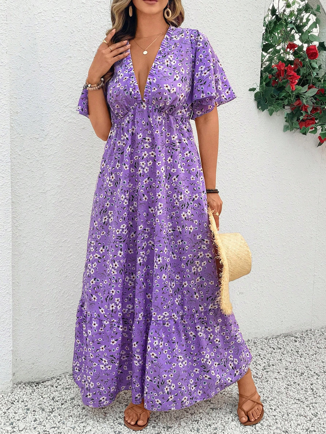Rochie maxi SHEIN, mov