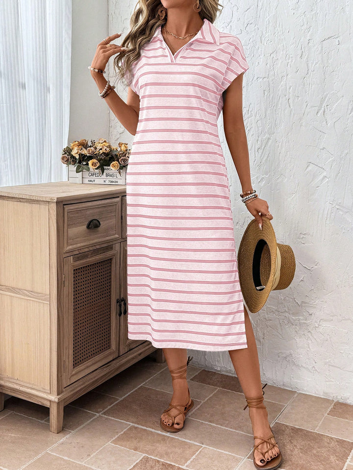 Rochie midi SHEIN, roz