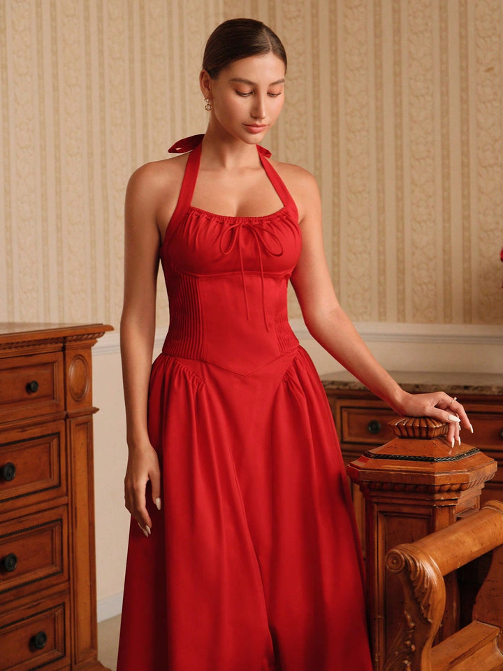 Rochie maxi SHEIN, roșu