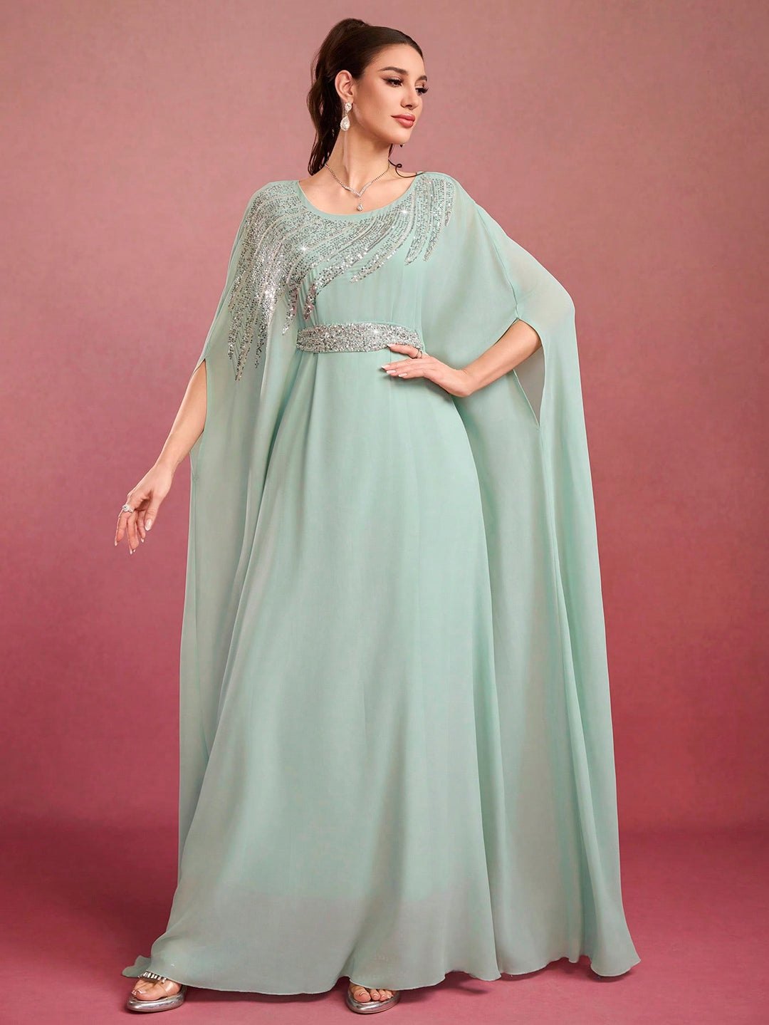 Rochie SHEIN, verde