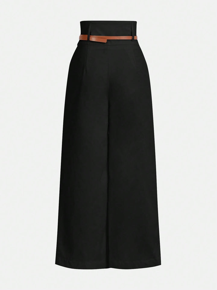 Pantaloni SHEIN, negru