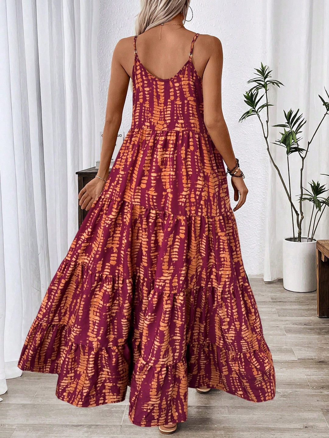 Rochie maxi SHEIN, mix culori