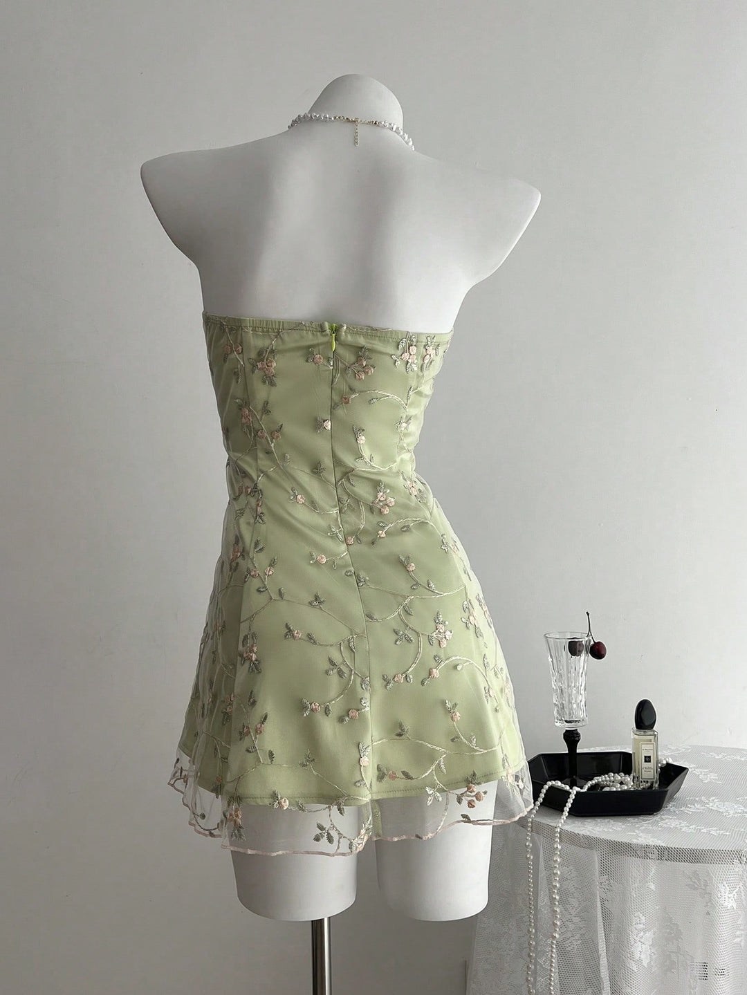 Rochie mini SHEIN, verde