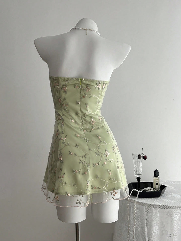 Rochie mini SHEIN, verde