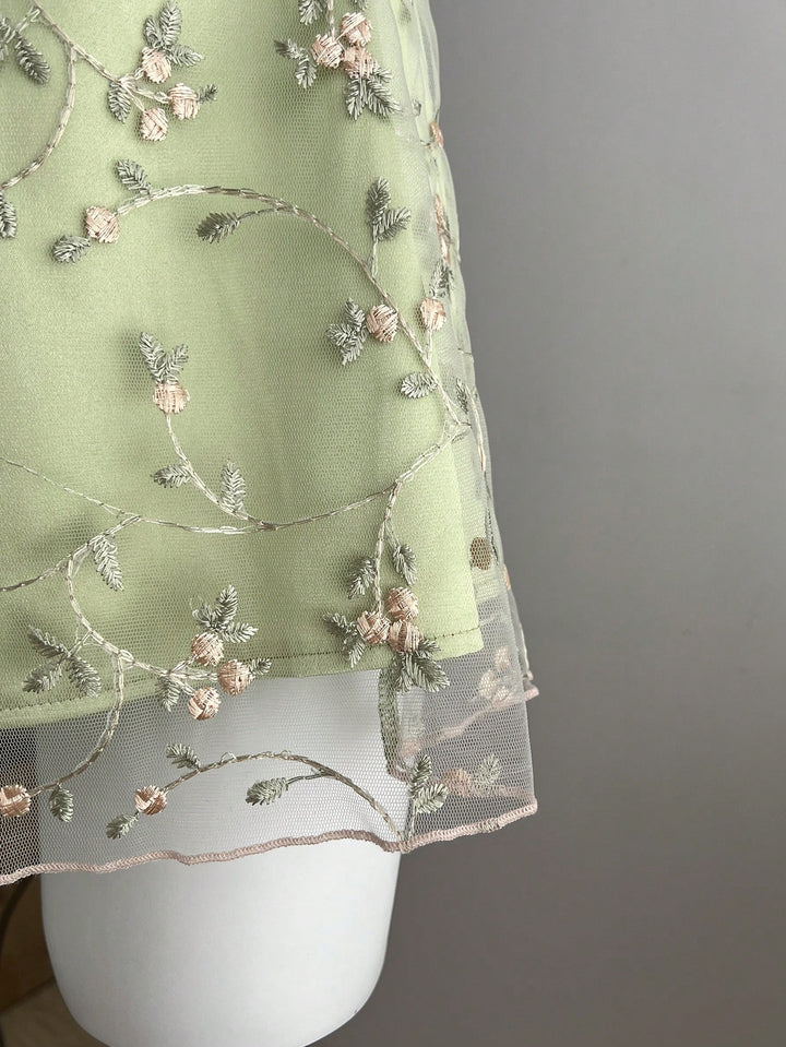 Rochie mini SHEIN, verde