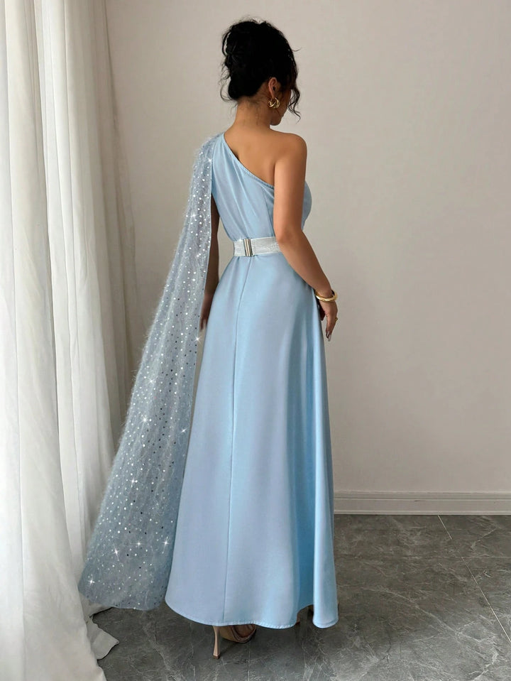 Rochie de ocazie SHEIN, albastru