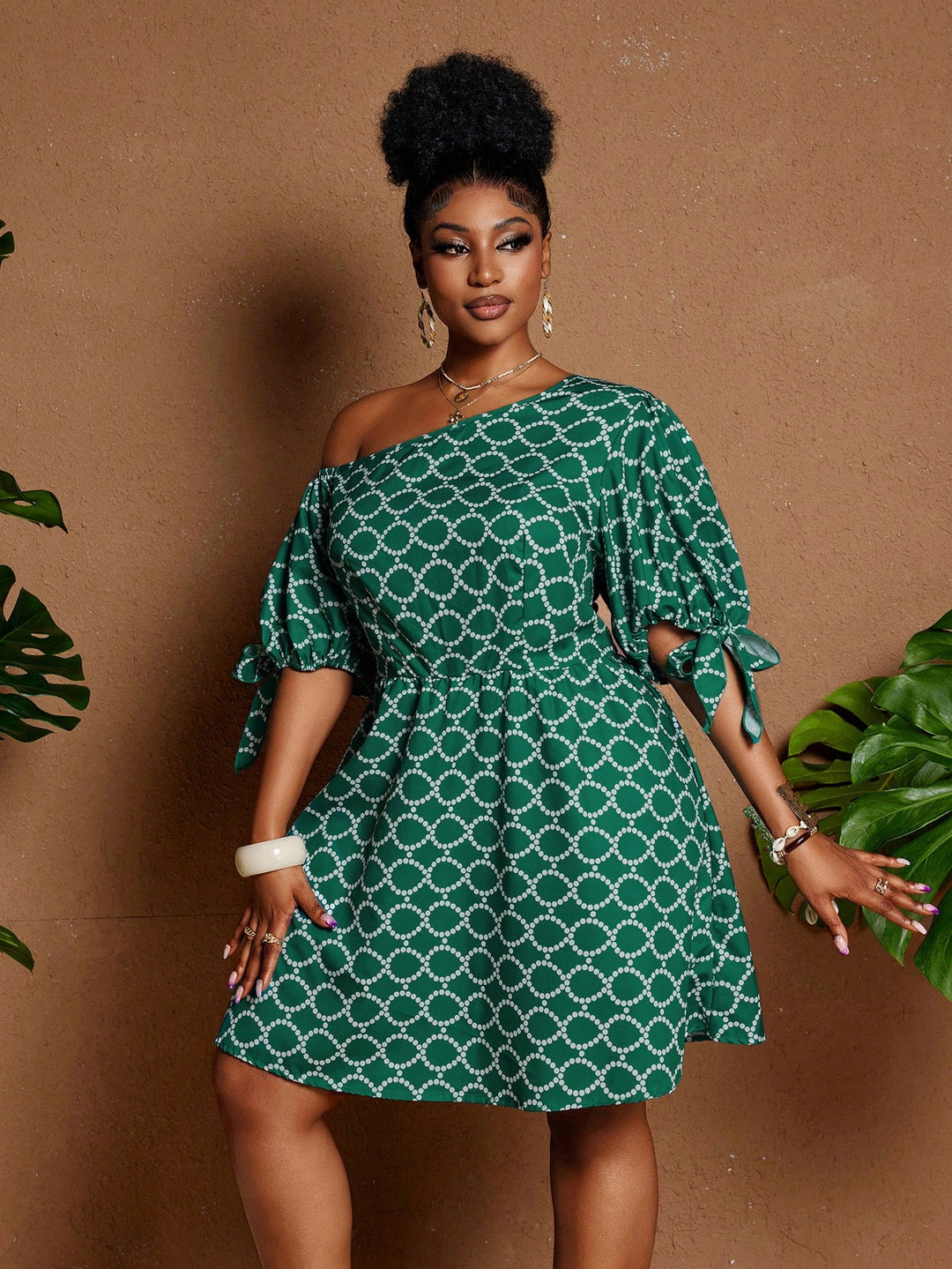 Rochie SHEIN, verde