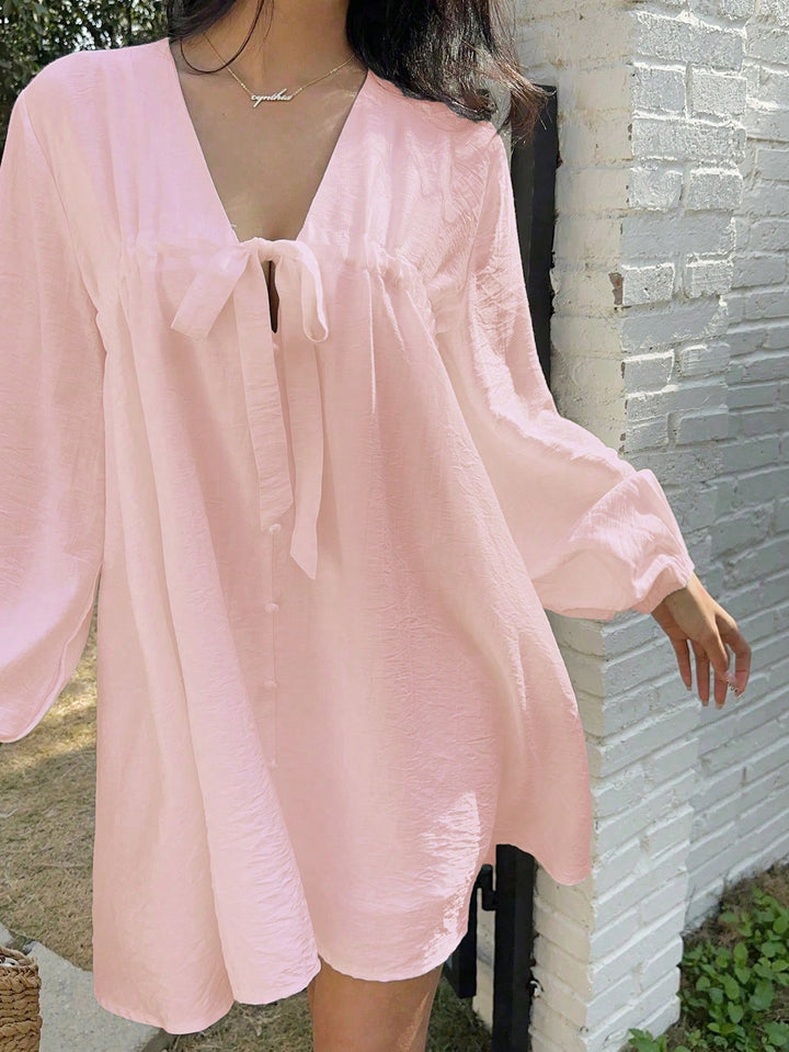 Rochie scurtă SHEIN, roz
