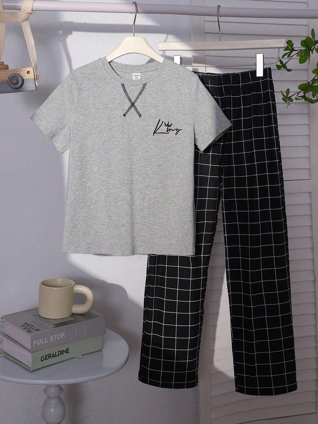 Pijama SHEIN, gri