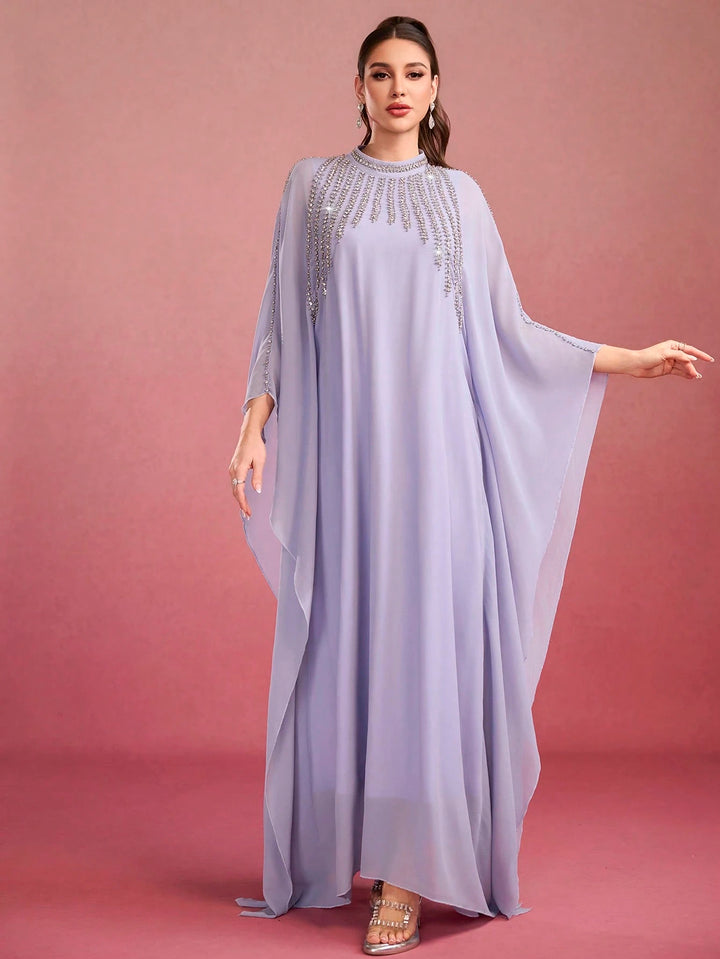 Rochie de ocazie SHEIN, mov